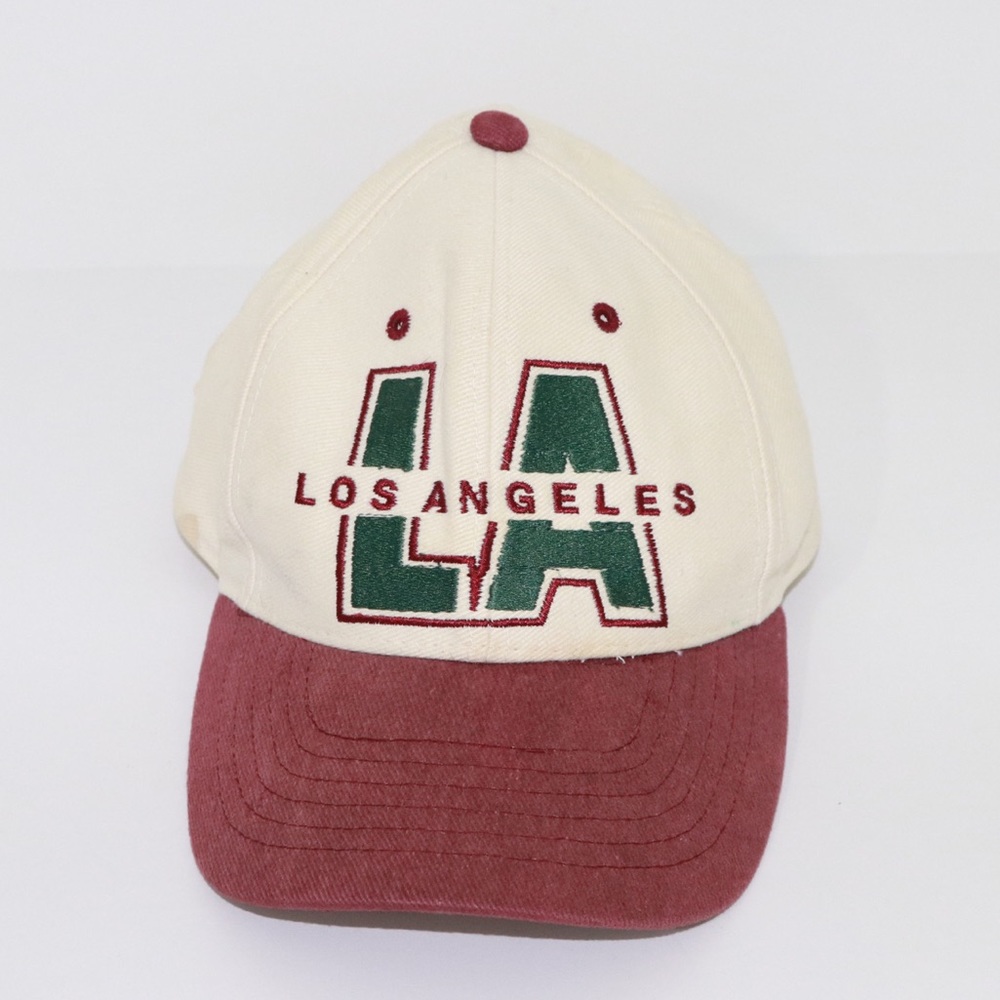 Vintage Los Angeles Velcro Adjustable Ball Cap